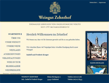 Tablet Screenshot of kruger-zehnthof.de